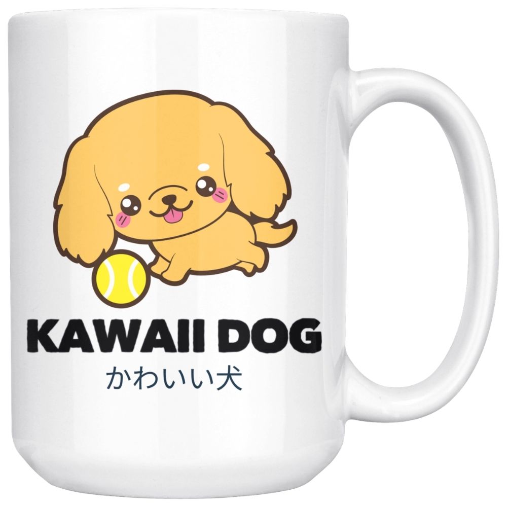 Kawaii Dog Cocker Spaniel Coffee Mug, 15oz