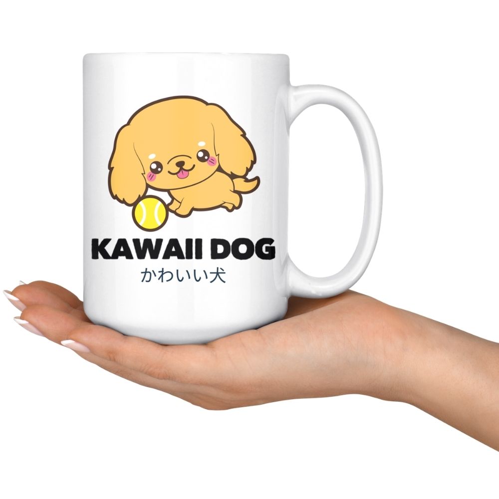 Kawaii Dog Cocker Spaniel Coffee Mug, 15oz