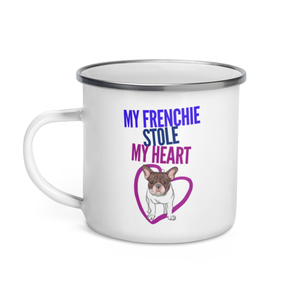 My Frenchie Bull Dog Stole My Heart Dog Dad Mom Coffee Mug