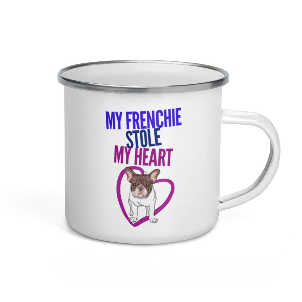 My Frenchie Bull Dog Stole My Heart Dog Dad Mom Coffee Mug