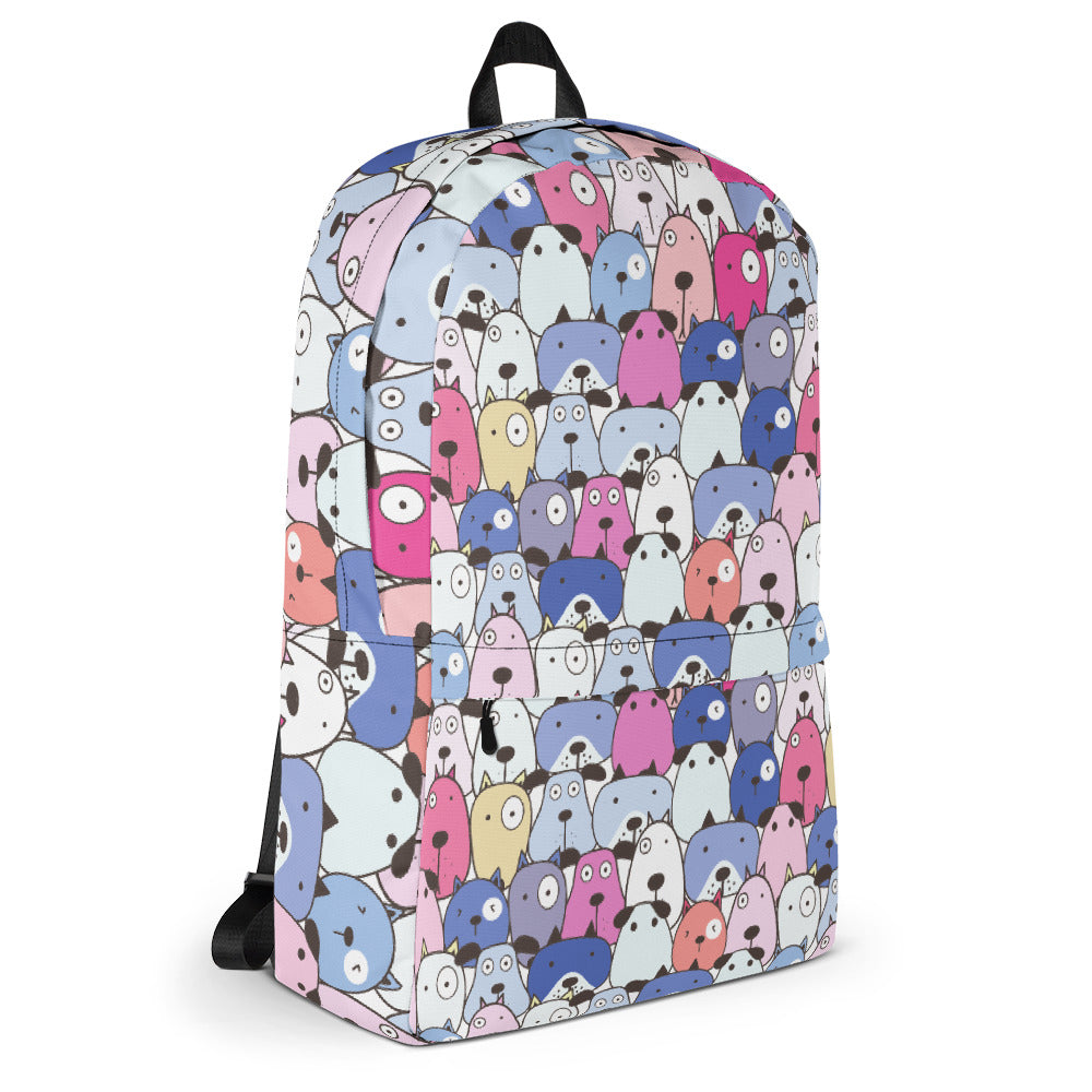Bags for dog lovers, BackPack, Purple