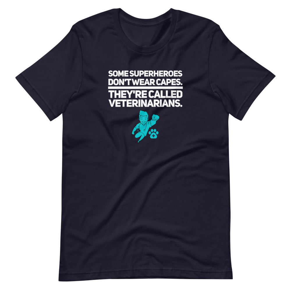 The Veterinarians on Short-Sleeve Unisex T-Shirt, Dog Dad Shirt, Black
