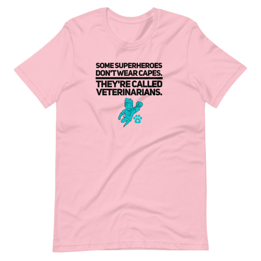 The Veterinarians, Short-Sleeve Unisex T-Shirt, Pink
