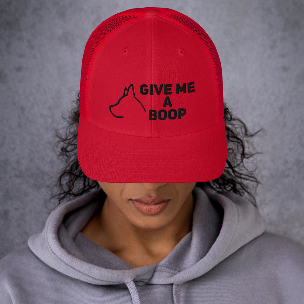 Dog Mom and Dad Hats - Give Me A Boop Dog Dad Hat