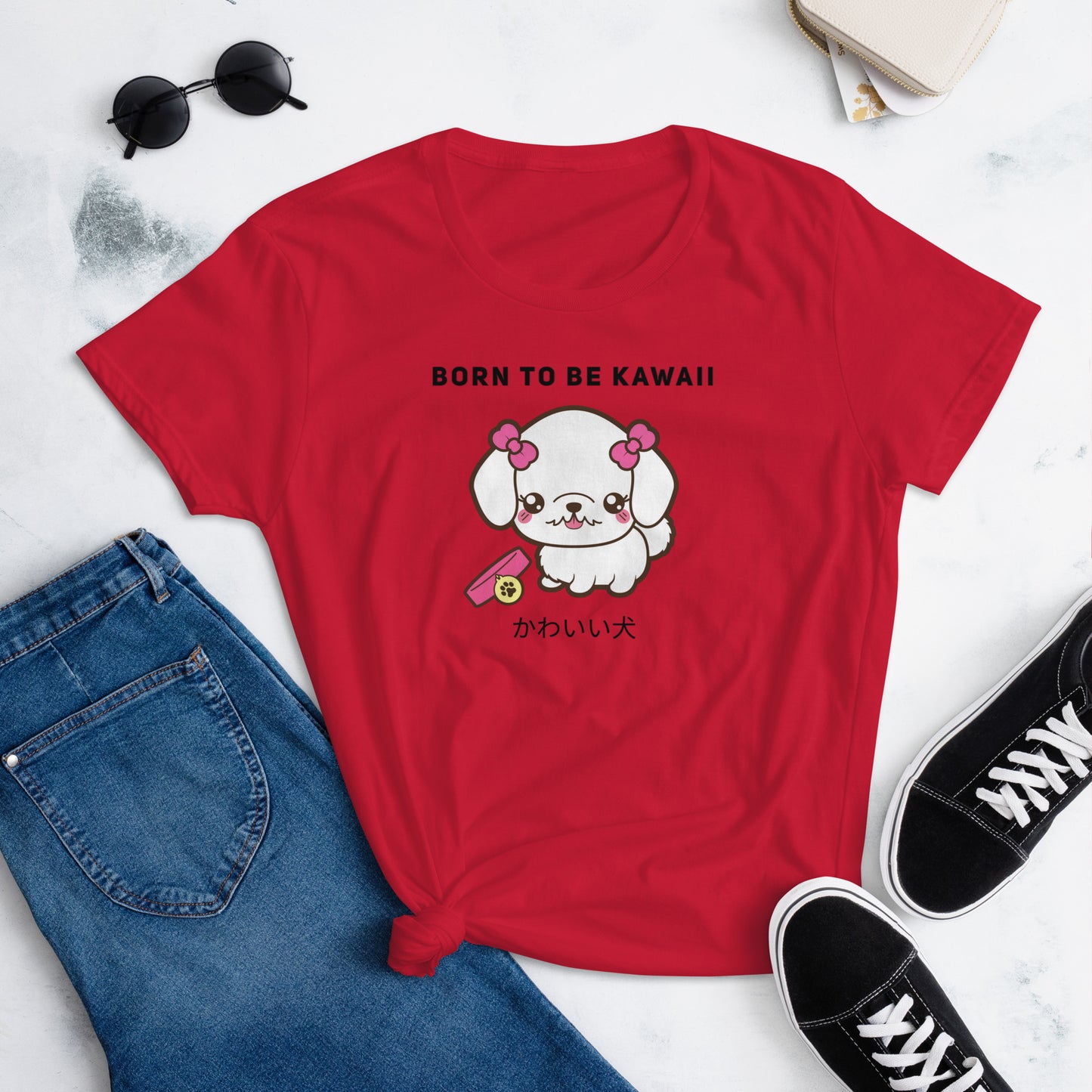 Kawaii Poodle Dog Mom Shirt, Dog Mom Apparel
